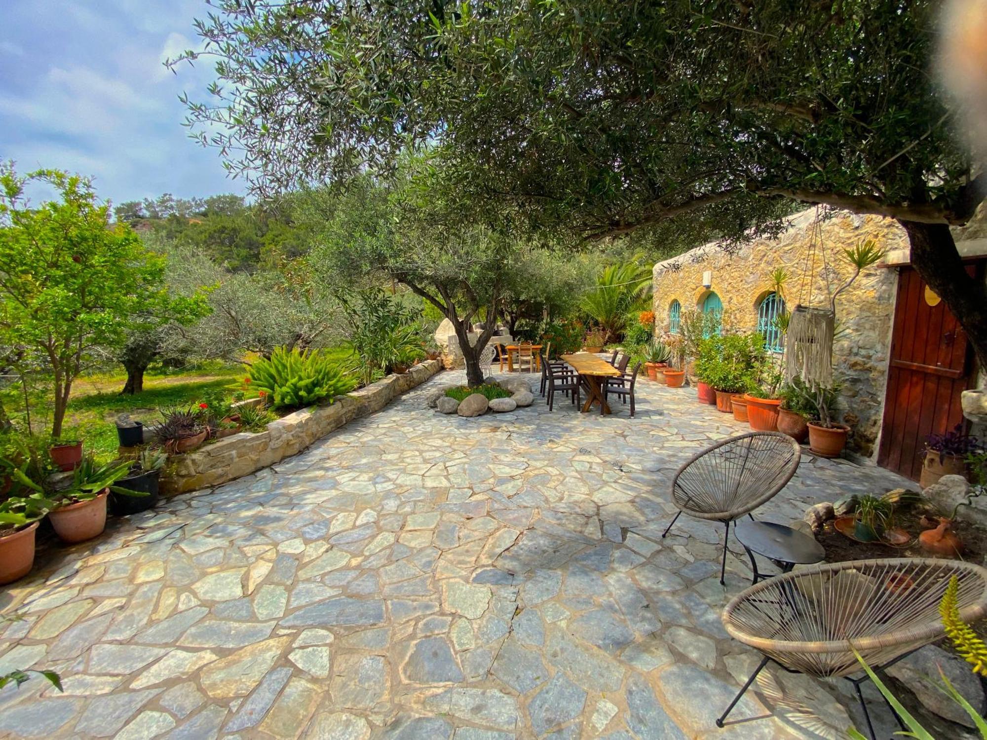 Natura Cottages Makrýgialos エクステリア 写真